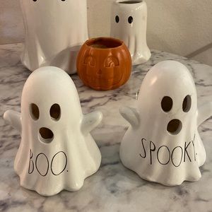 Rae Dunn light up ghosts set of 2